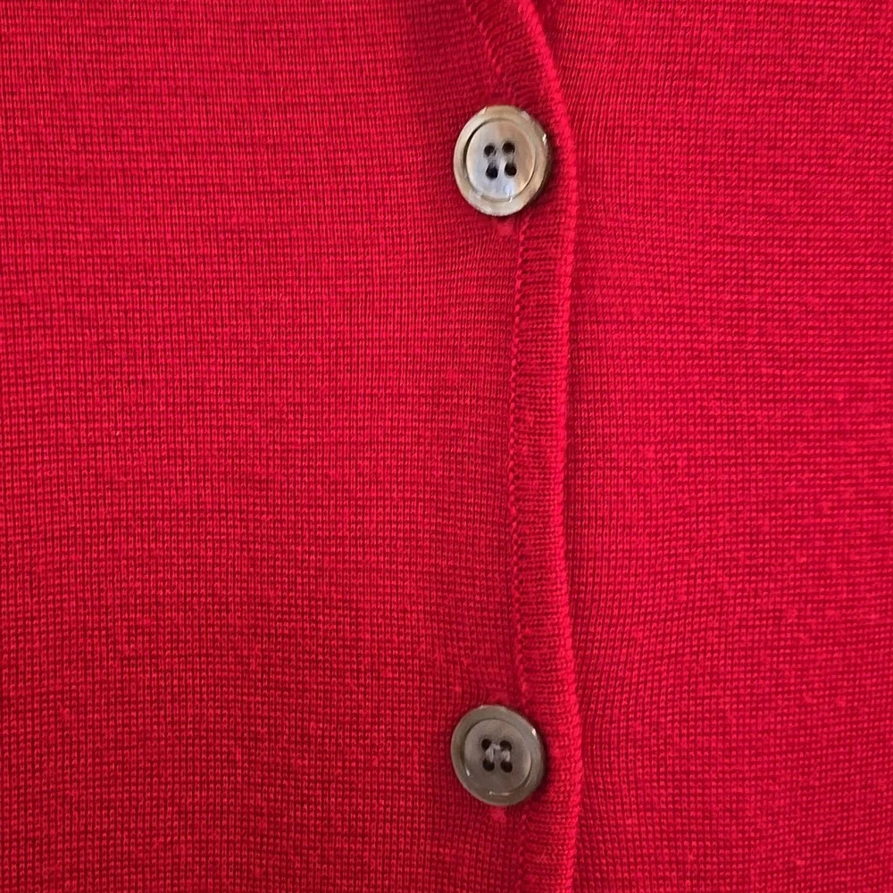 Preview Collection Wool Long Button Dawn Sweater Vest size Large - Picture 4 of 6